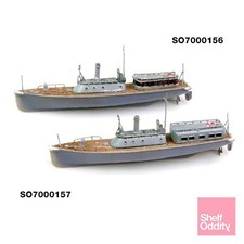 Shelf Oddity SO700156 – Barges de Cérémonie à Moteur Vers.1 (1:700)