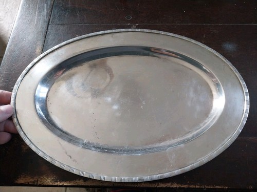 Plat argent metal - argent, ou