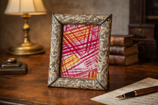 Cadre photo argentique ancien