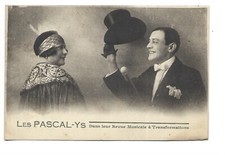 SPECTACLE CABARET  LES PASCAL YS REVUE MUSICALE A TRANSFORMATIONS