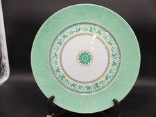 CHRISTOFLE PORCELAINE - ALLIANCE VERT FLORAL -GRAND PLAT  Ø 31.5 CMS