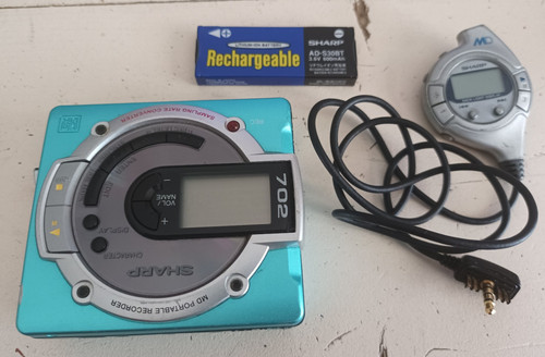 Ancien sharp walkman minidisc - sharp,