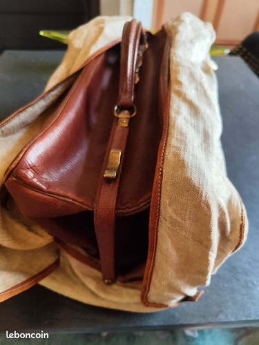 Rare très ancien sac de - et,