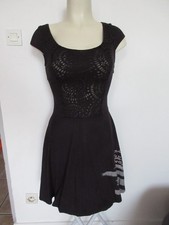 robe noire Desigual taille XS