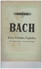 Bach Kleine Präludien und