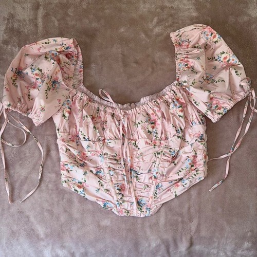 House gracie pink floral - house,