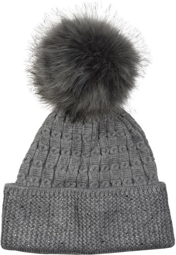 Bonnet pompon doux - et, à