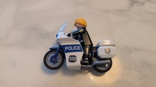 Playmobil police 3986 moto de - police,