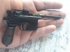 Mauser C96 1896 7,63 UNIWERK Pistola Giocattolo SCALA 1:2,5 VINTAGE 70 WWI Broom