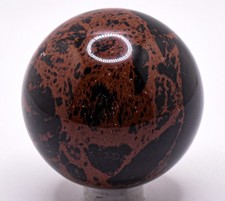 Sphère En Obsidienne De