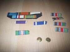 Lot de barrettes de rappel médailles civiles, Onu et Otan