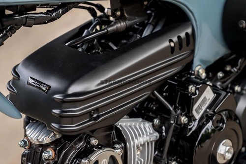 Throttle cover heat - cover, shield