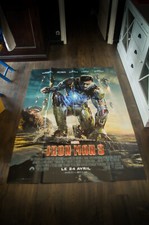 IRON MAN 3 Large French Grande Vintage Movie Poster Original 2013