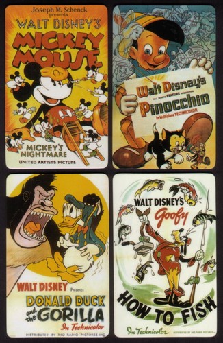 Disney film affiche cartes - disney,