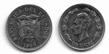 EQUATEUR . 1 SUCRE . 1986 