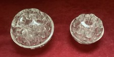 Anciens pique fleurs en verre