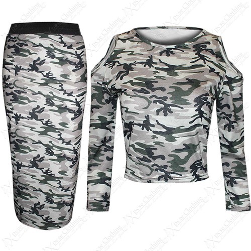 Jupe crayon femme camouflage - jupe,