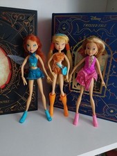 3 Poupées Bloom Stella et Flora Charmix Magic Winx Club 2004 Mattel