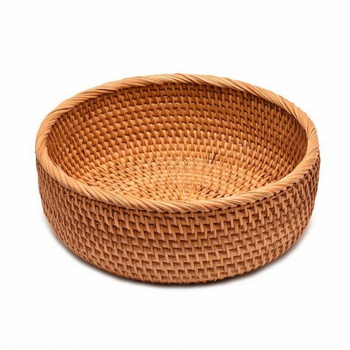 Panier table rotin fait - de,