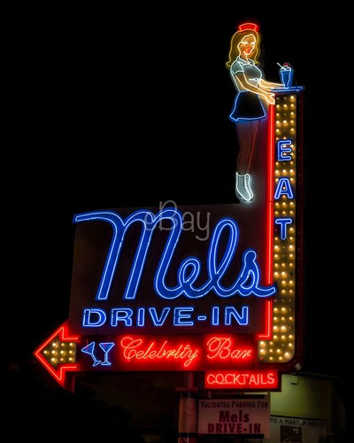 vintage neon sign