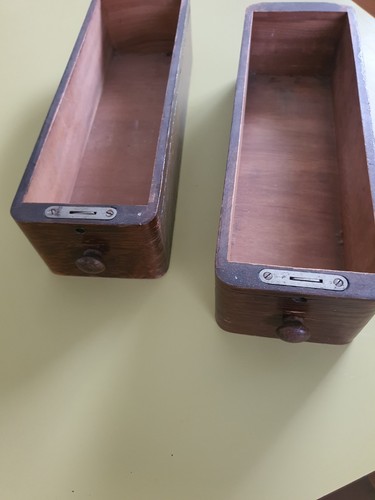 Vintage bois tiroir lot - lot, de