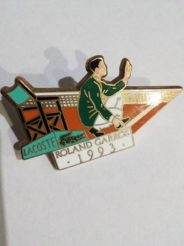 Pin lacoste roland garros - lacoste,