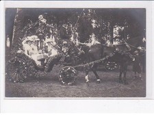 CHALON-sur-SAONE: concours hippique, char fleuri - très bon état