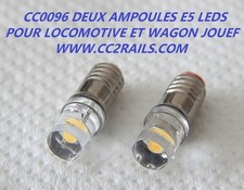 CC0096 DEUX AMPOULES E5 A LEDS