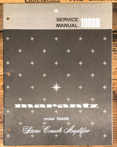 Marantz model 1060b - model, amplifier
