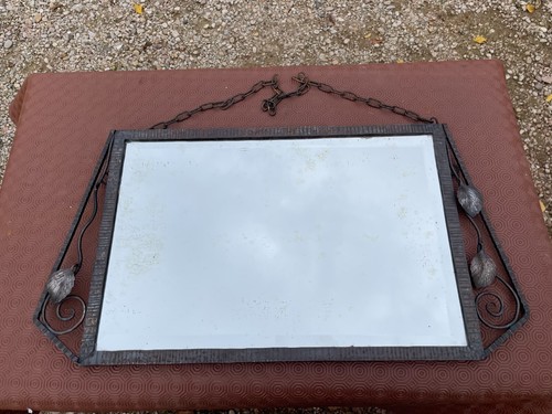 Miroir fer forgé des - fer,