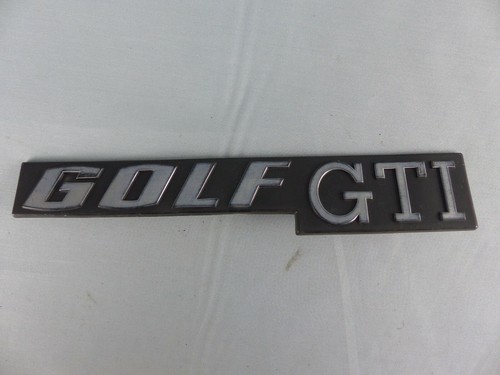 Volkswagen golf gti - vw, badge