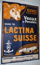 RARE AFFICHE PUB BRUNNER LYON