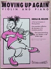 Sheila M. NELSON Moving up again partition violon & piano