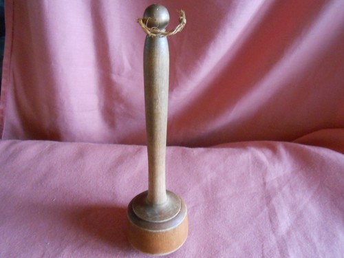 Très ancien pilon bois - pilon,