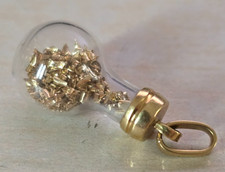 Pendentif paillette OR 18K