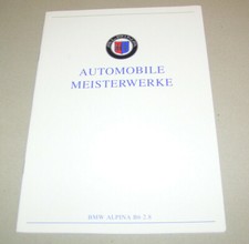 Prospectus - BMW Alpina B6 2.8