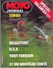MOTO JOURNAL N°567 JUILLET 82 "650 YAMAHA XJT / 80 PUCH ENDURO 350 MERLIN TRIAL"