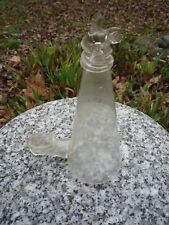 Abreuvoir à Oiseau Verre Soufflé/coq /18 ème début XIX ème Antique French Glass