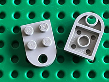 2 x LEGO OldGray Light Gray