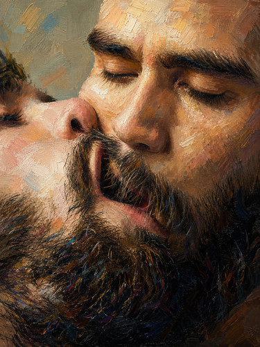 Peinture huile sur toile - huile,