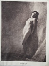 TIRAGE PHOTO Impression papier	France	FEMME NUE NU ARTISTIQUE	18X23cm	1940
