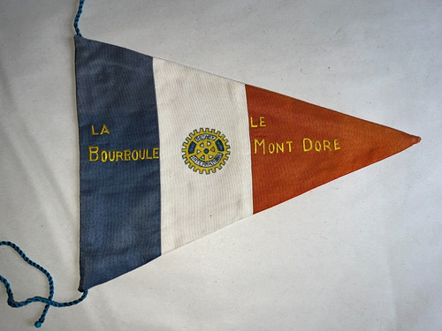 Ancien fanion rotary club - fanion,