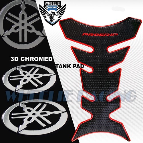 Chromed red pro grip - chromed, fuel