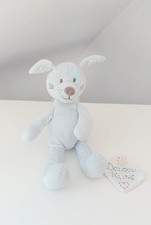 Peluche/Doudou Chien Bleu