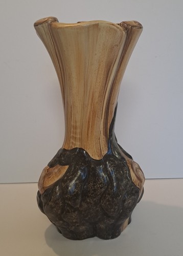Vase imitation faux bois - imitation,
