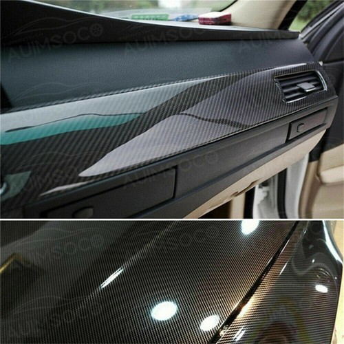 Gloss carbon fiber car wrap - carbon,