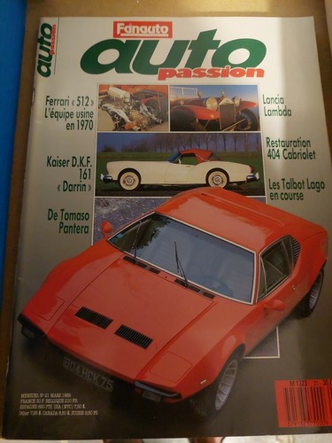 Auto passion ferrari 512 - auto,