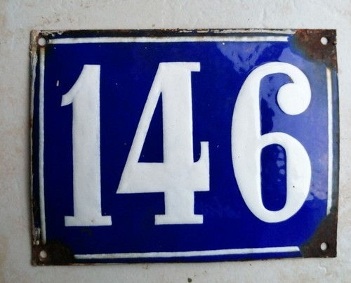 Vit2 plaque émaillée - -,