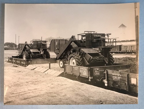 Tracteur batteuse oliver 2 - tracteur,