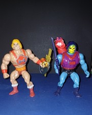 LES MAITRES DE L'UNIVERS VINTAGE MOTU - FIGURINE MUSCLOR ET SKELETOR 